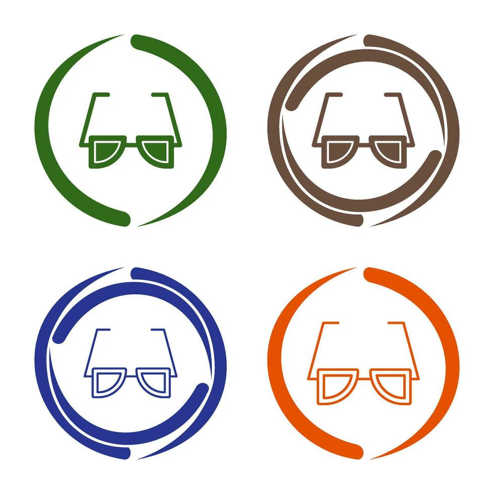 icono de vector de gafas de sol