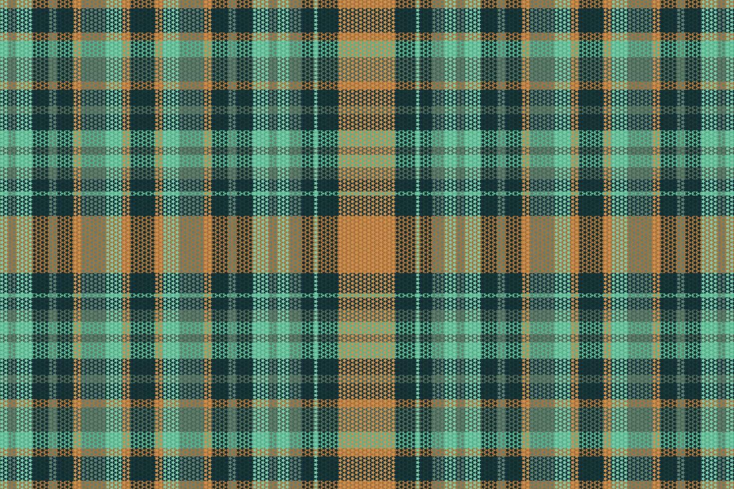 Tartan plaid pattern with texture and coffee color. vector