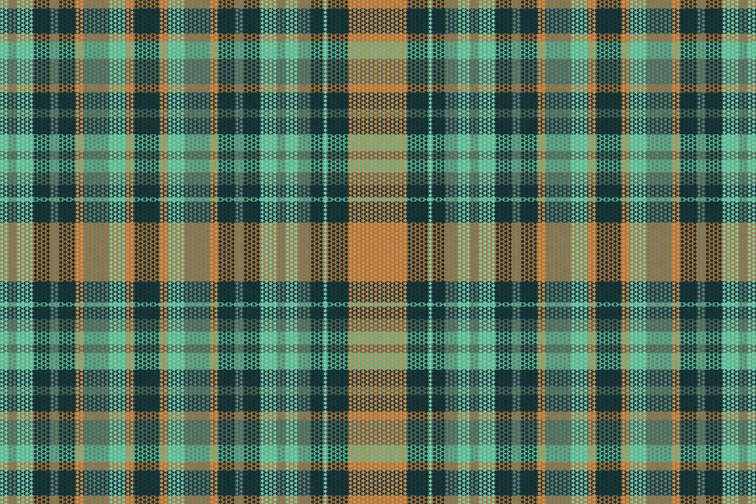 Tartan plaid pattern with texture and coffee color. vector