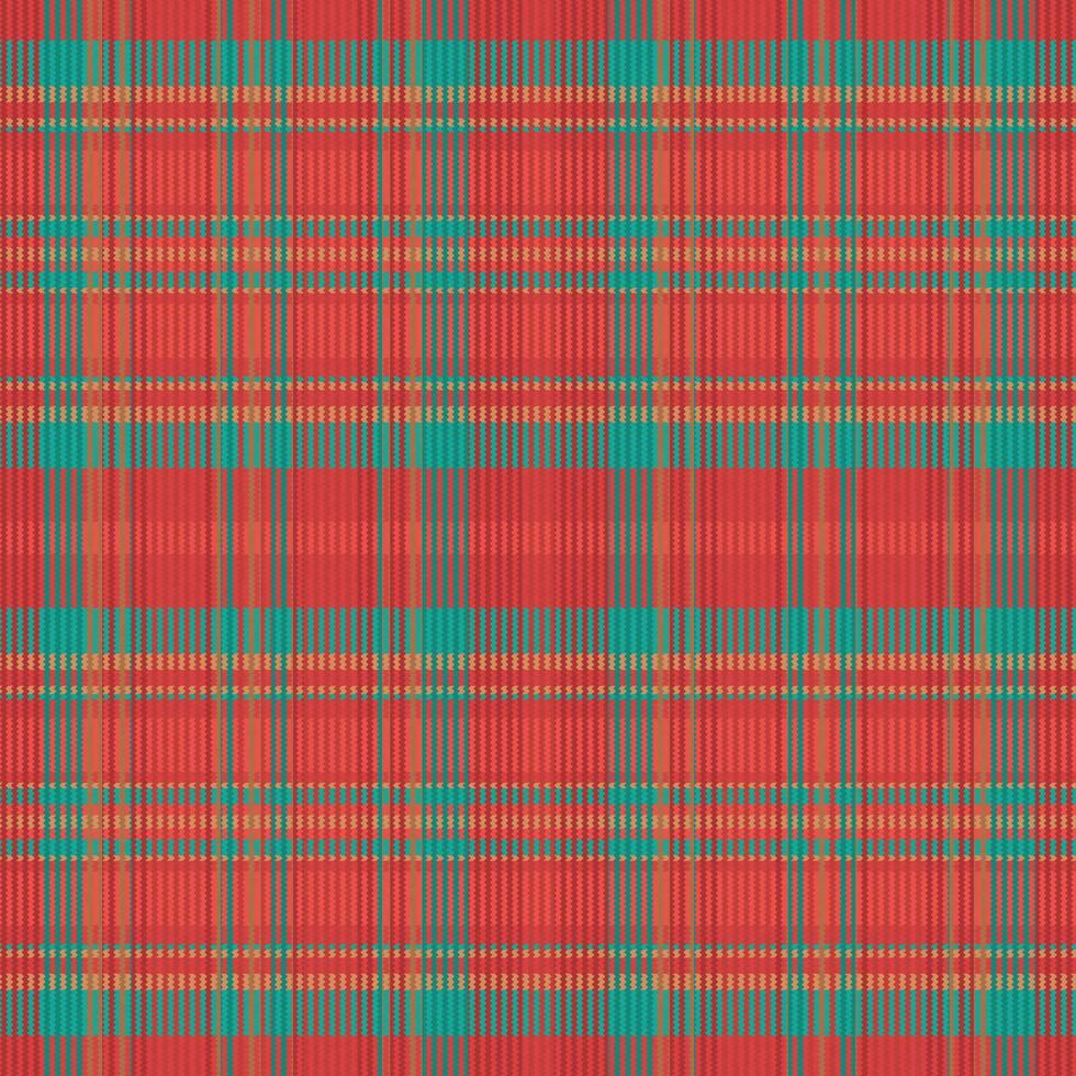 Tartan plaid pattern with texture. vector