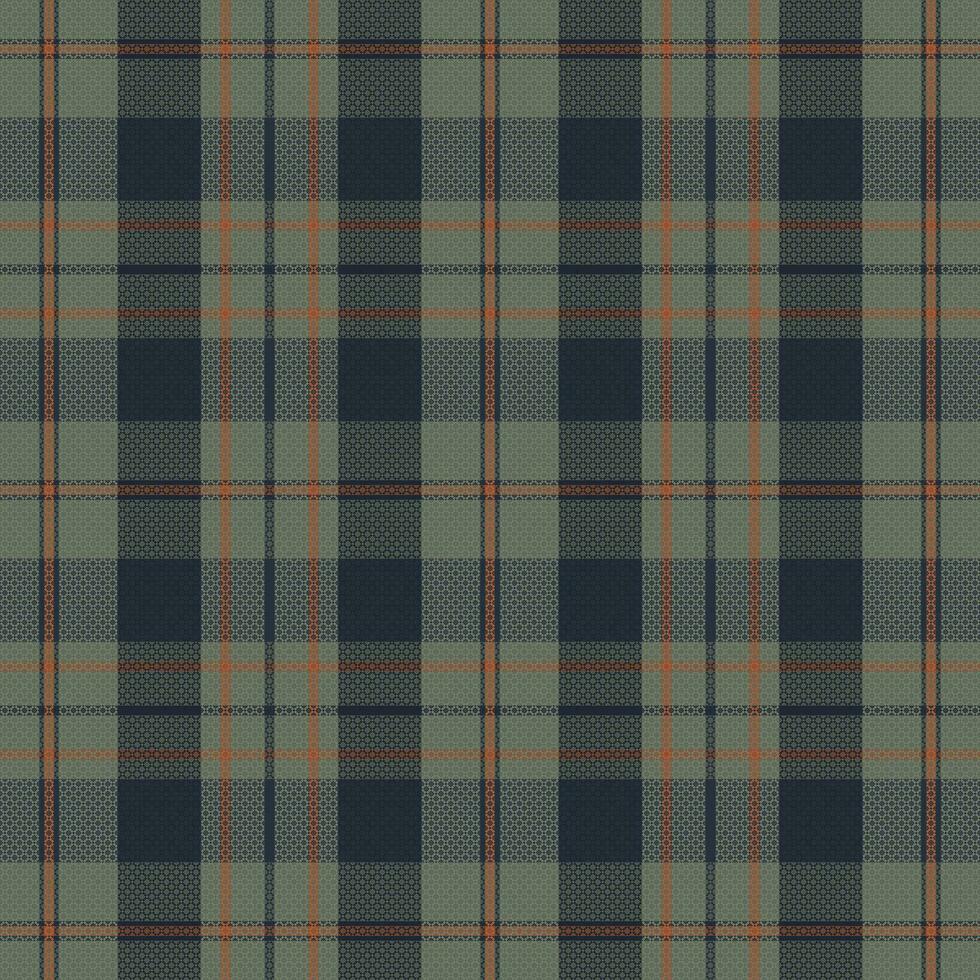 Tartan plaid pattern with texture. vector