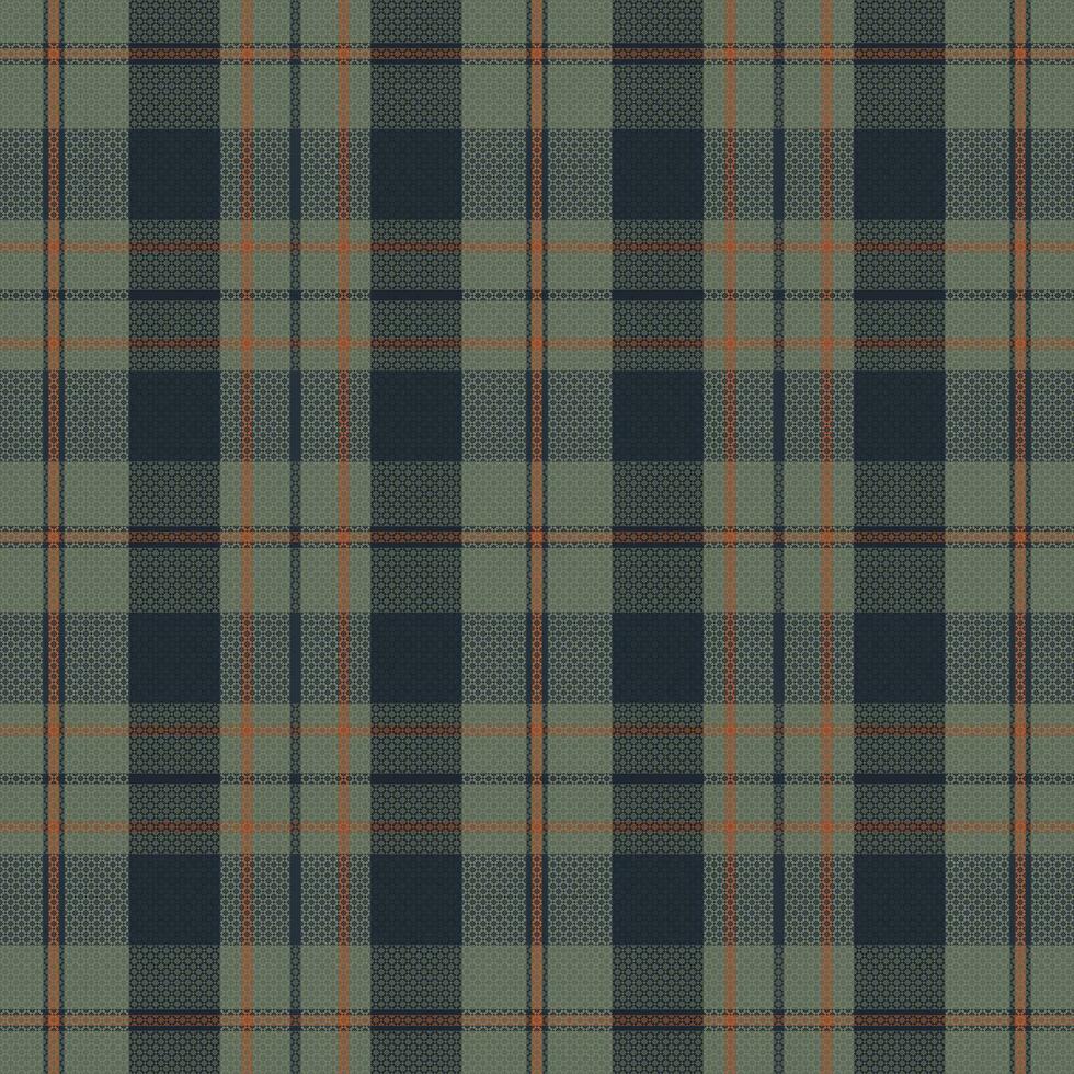 Tartan plaid pattern with texture. vector