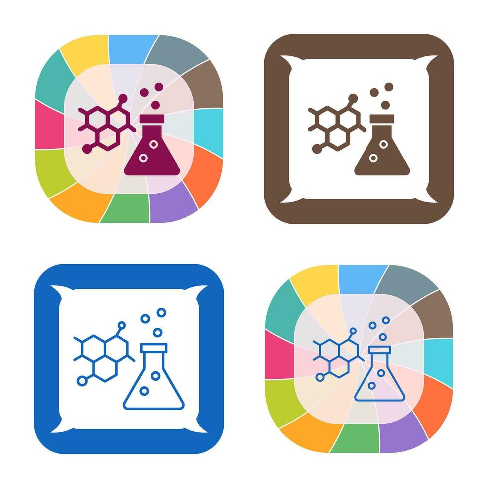 icono de vector de química