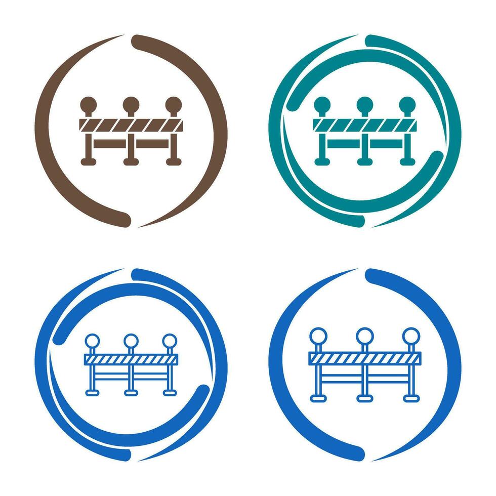 Roadblock Vector Icon