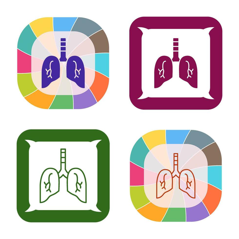 Lung Vector Icon