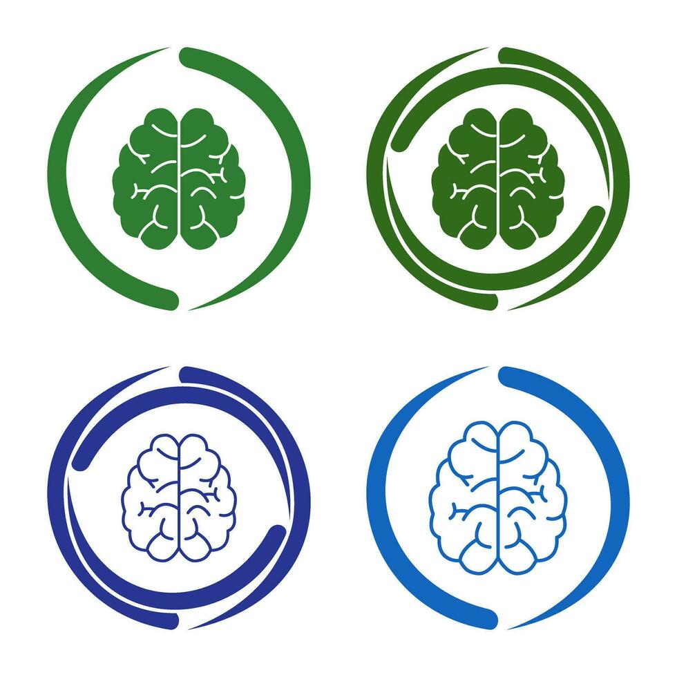 icono de vector de cerebro