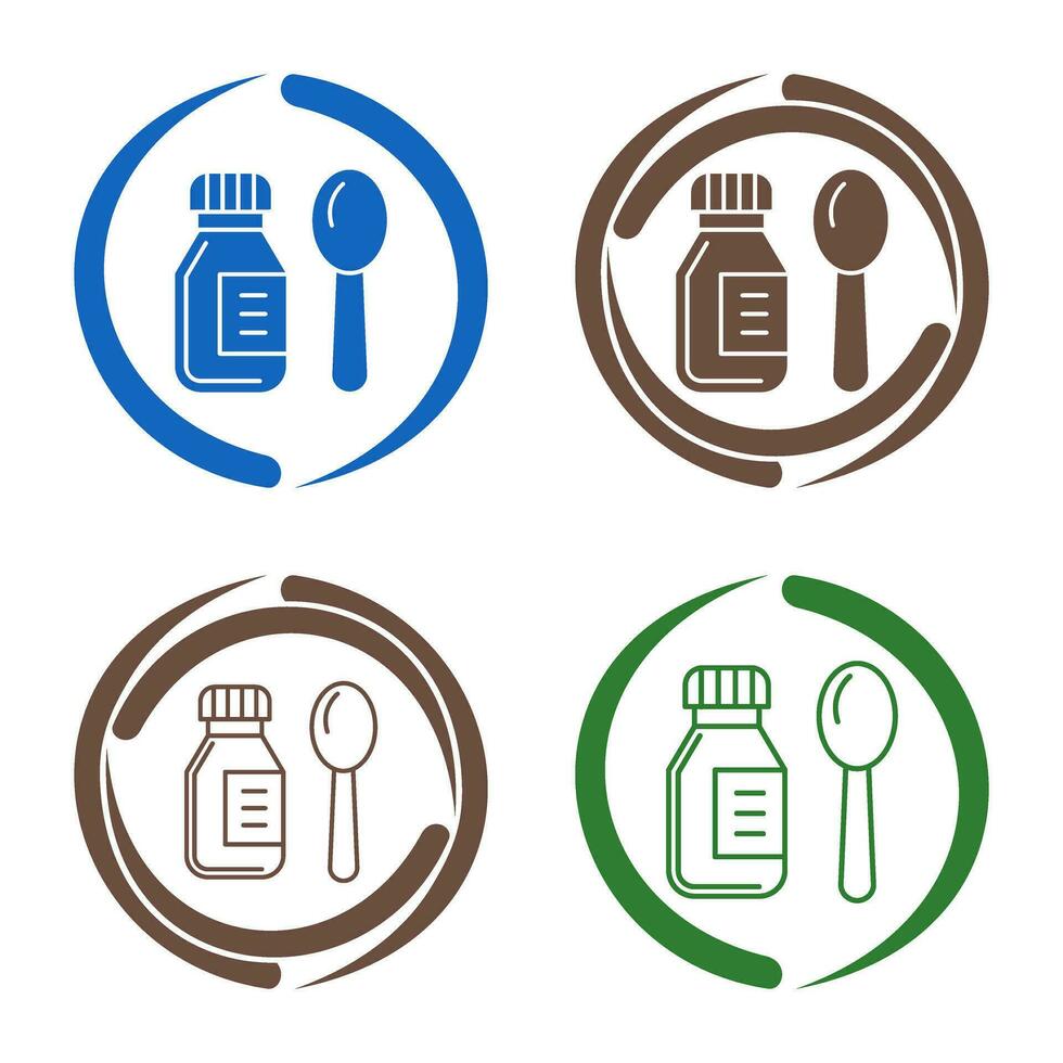 Syrup Vector Icon