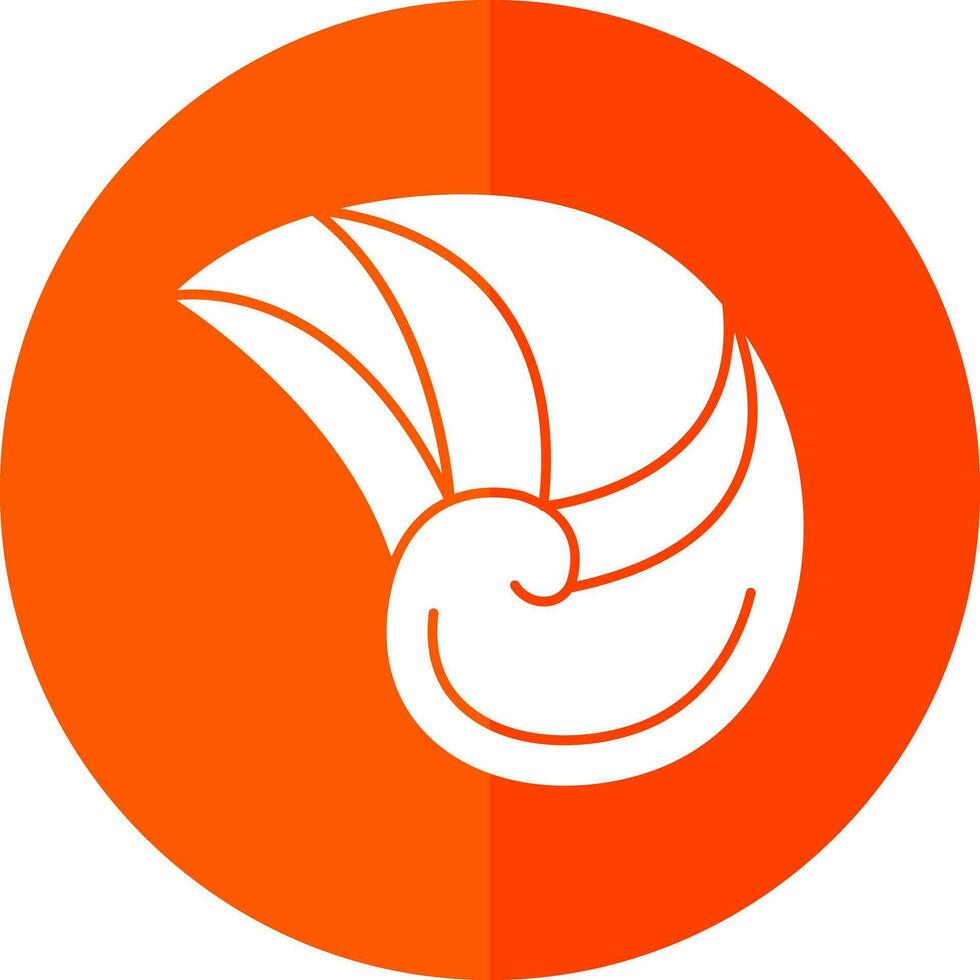 Nautilus Vector Icon Design