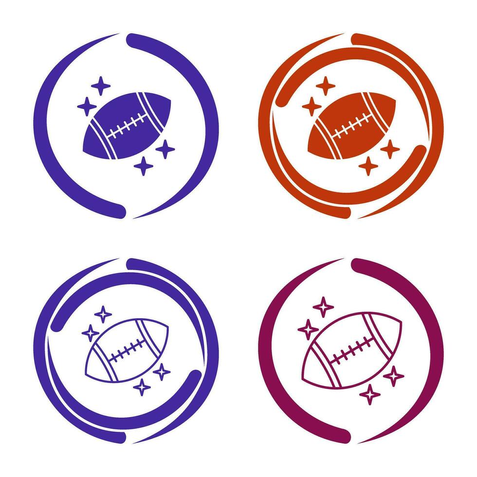 Rugby Vector Icon