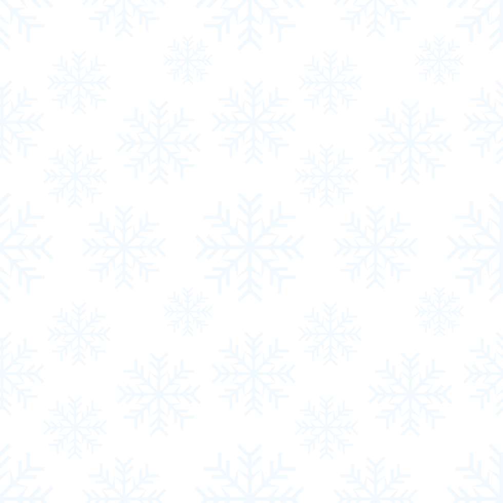 flocons de neige sans couture modèle sur transparent Contexte png