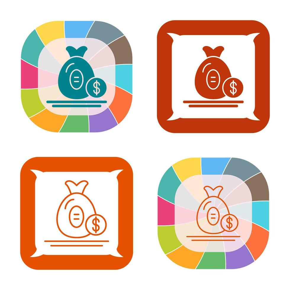 Money Bag Vector Icon