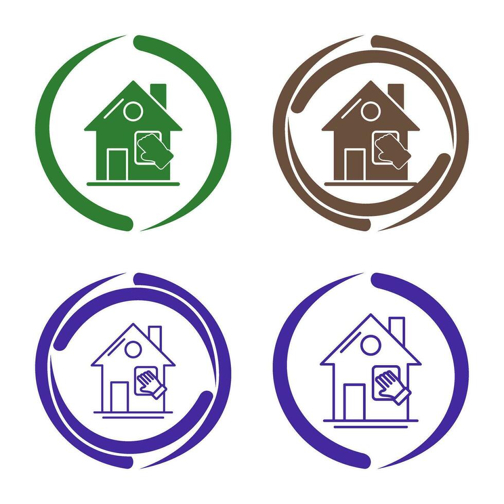 House Cleaning Vector Icon