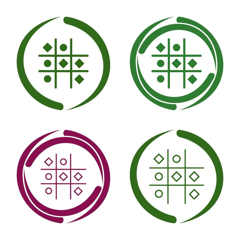 Tic Tac Toe Vector Icon
