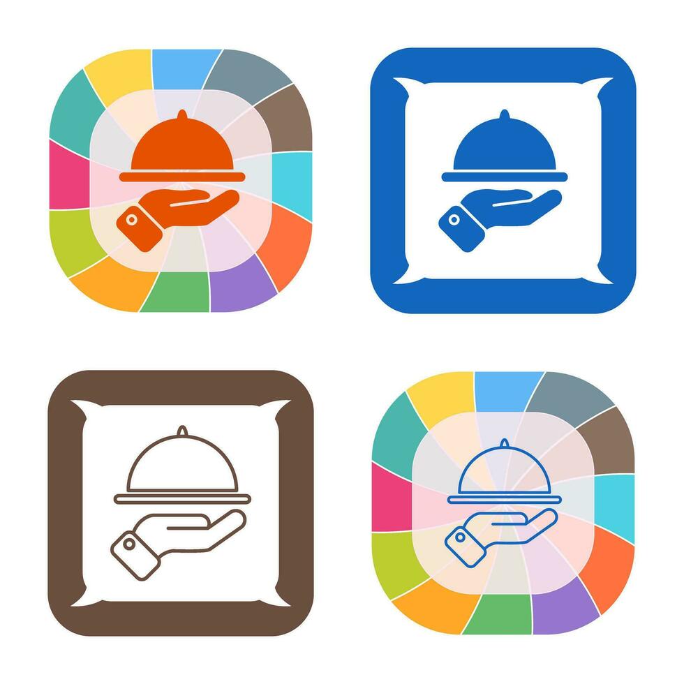 Waiter Vector Icon
