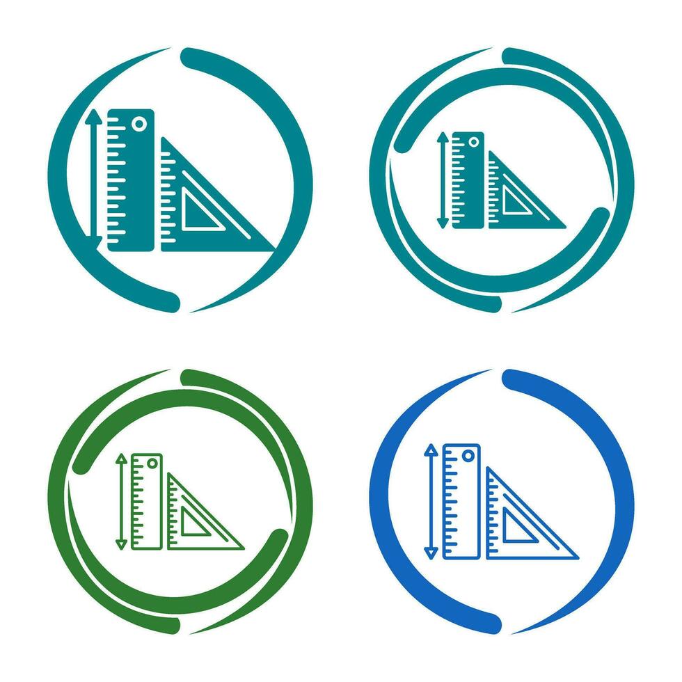 Rulers Vector Icon