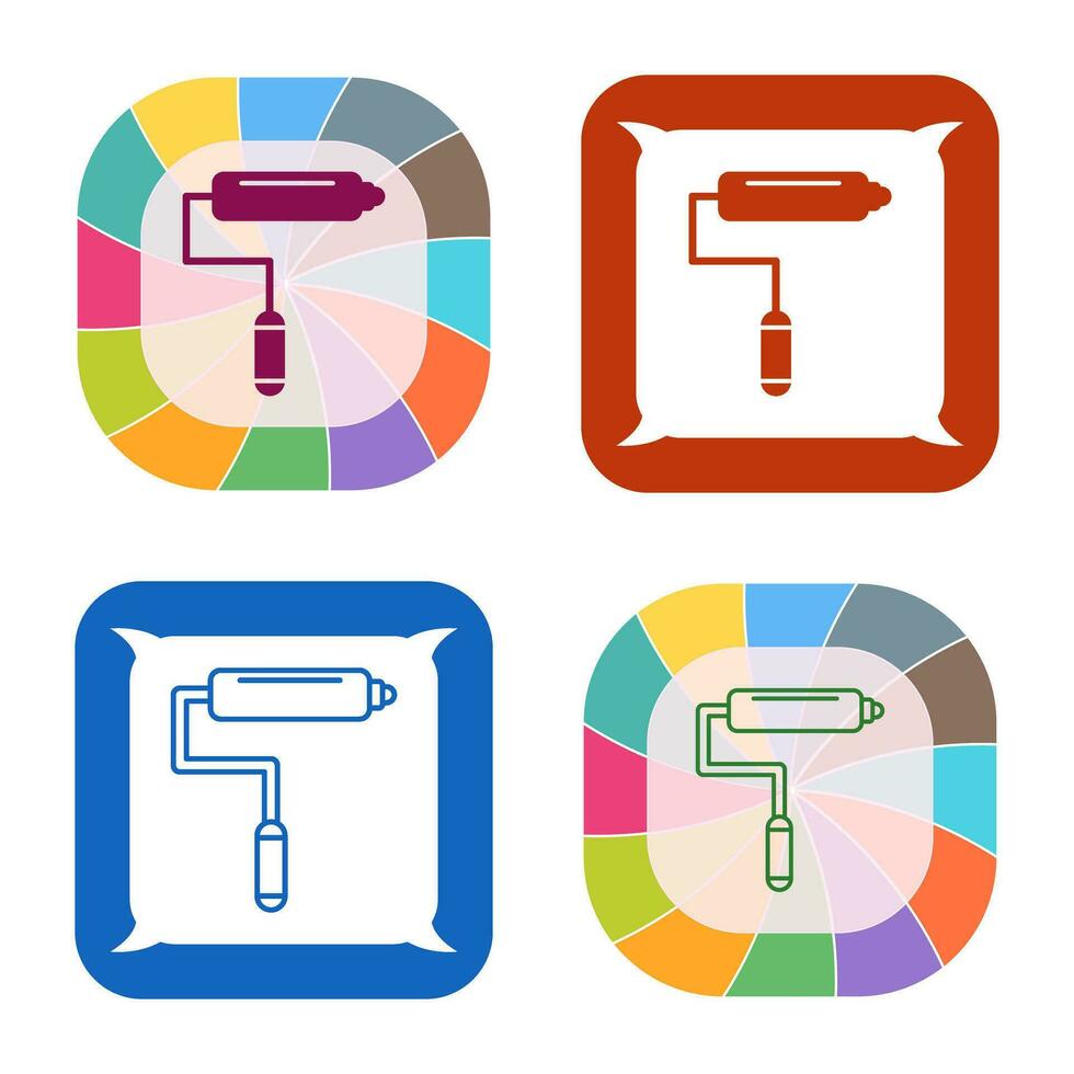 Paint Roller Vector Icon