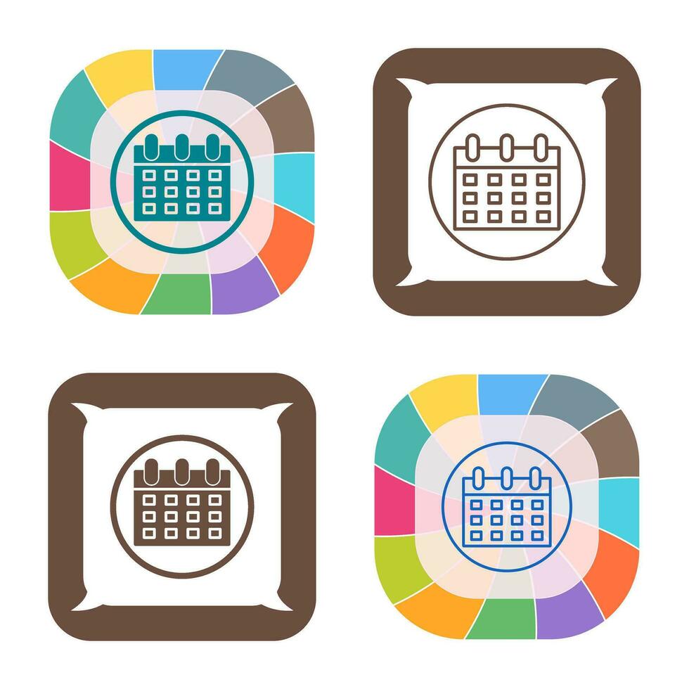 Calendar Vector Icon