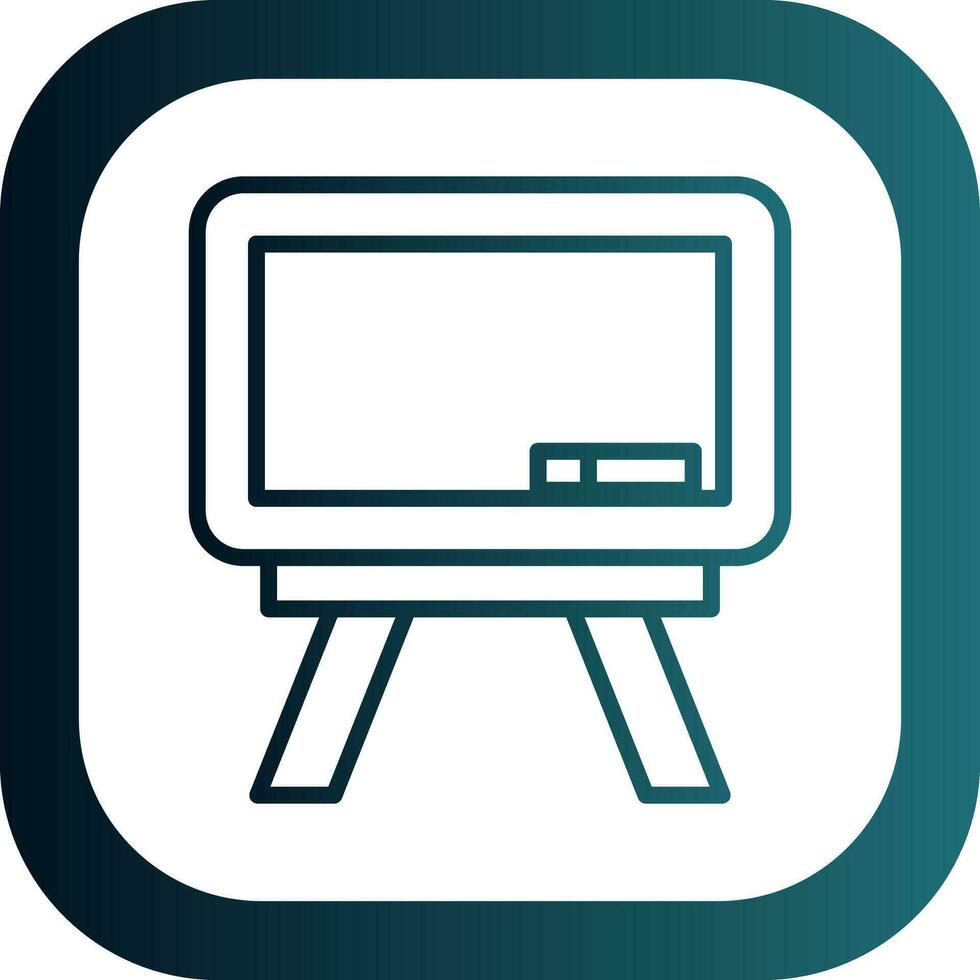 Blackboard Vector Icon Design