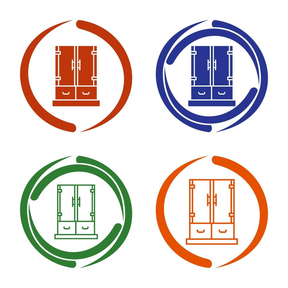 Cabinet Drawer Vector Icon
