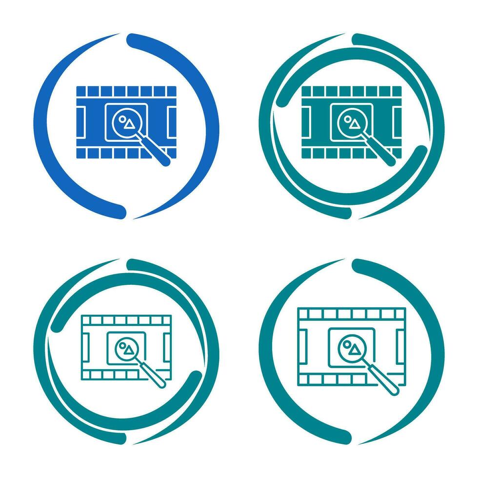 Unique Find Picture Vector Icon