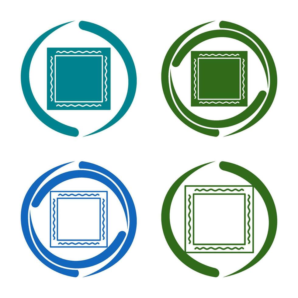 Unique Frame Vector Icon