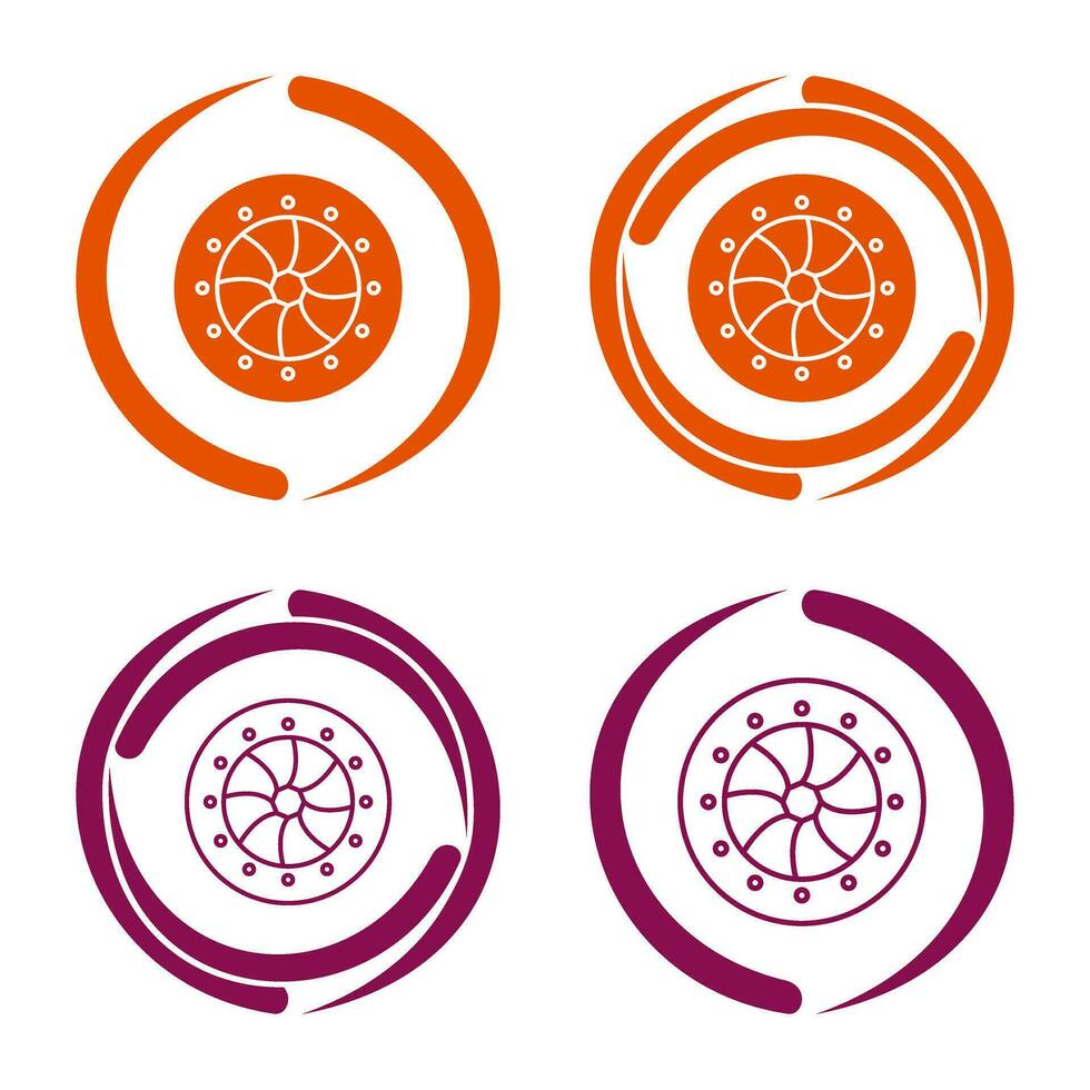 Unique Optical Diaphram Vector Icon