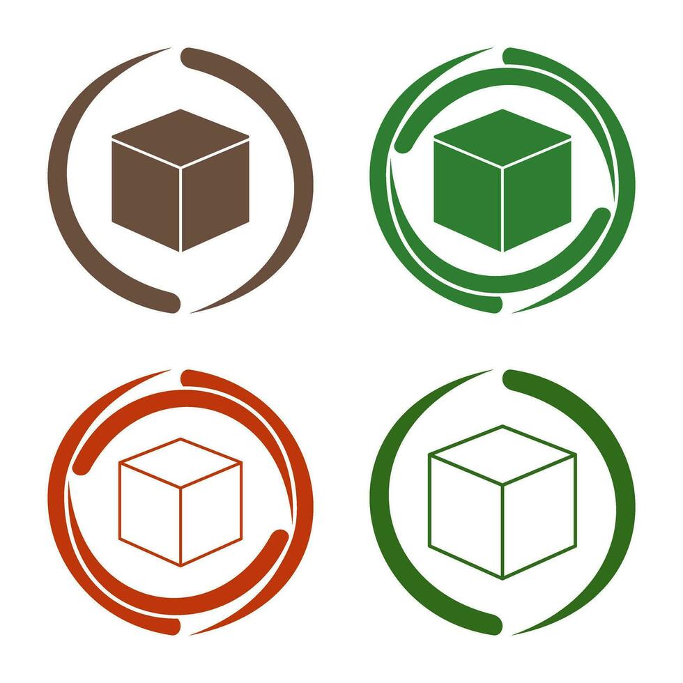 Cubic Design Vector Icon