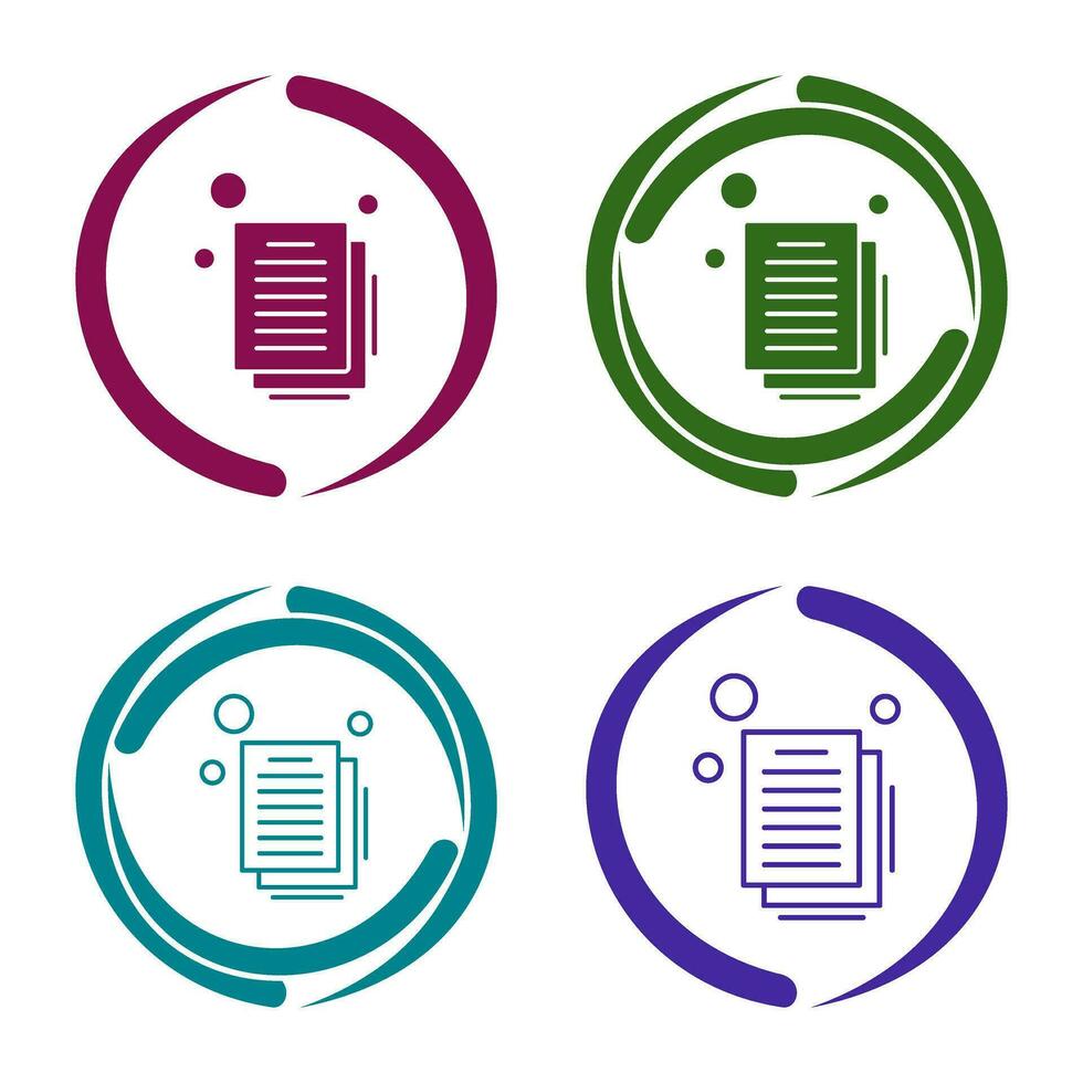 Document Vector Icon