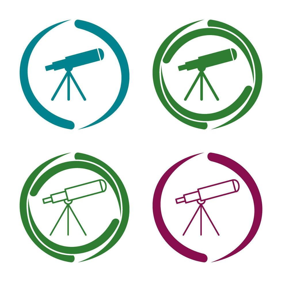 Telescope Vector Icon