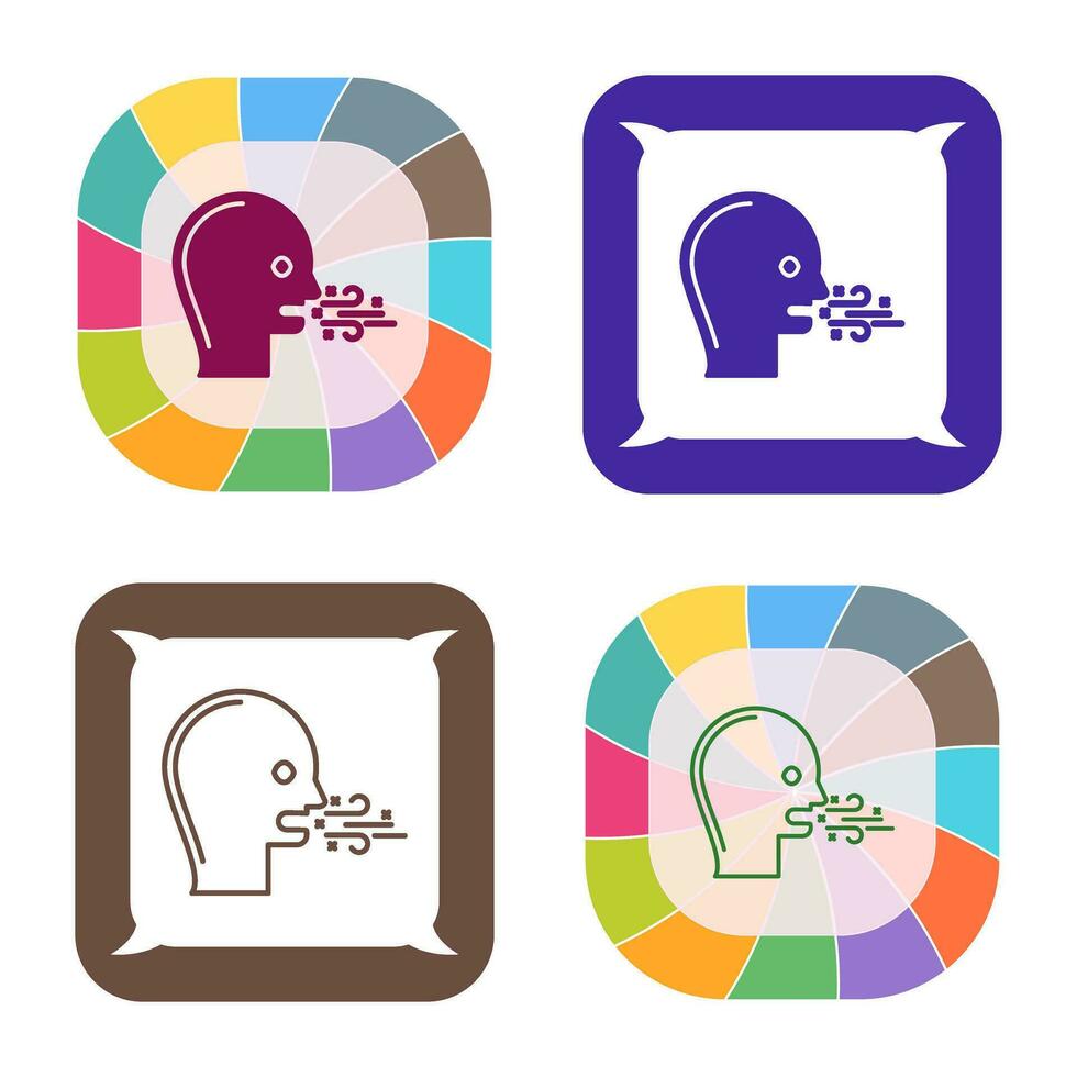 Bad Breath Vector Icon