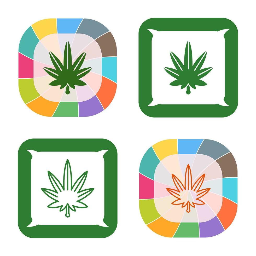Weed Vector Icon