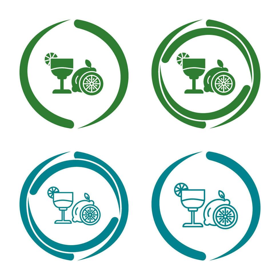 Lime Juice Vector Icon