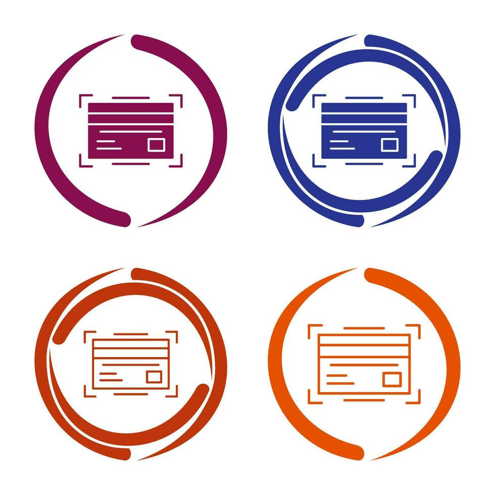 Credit Card Vector Icon