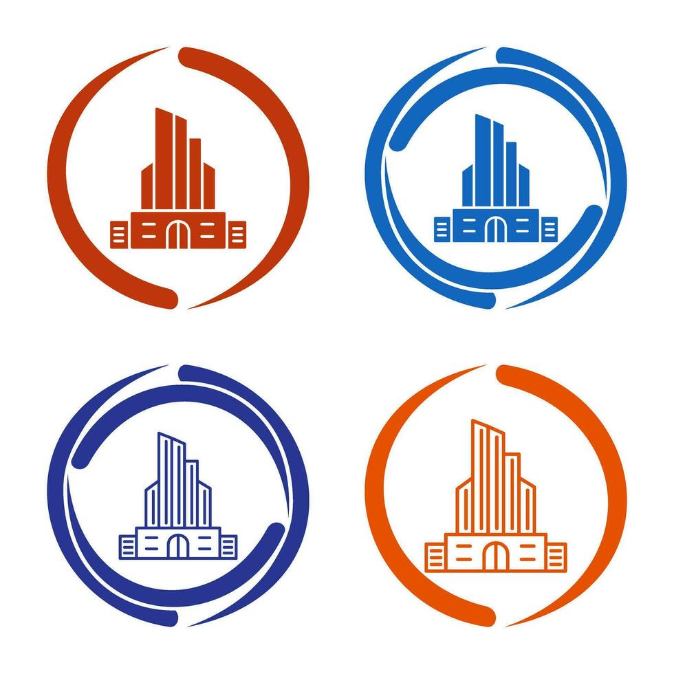 Office Building Vector Icon