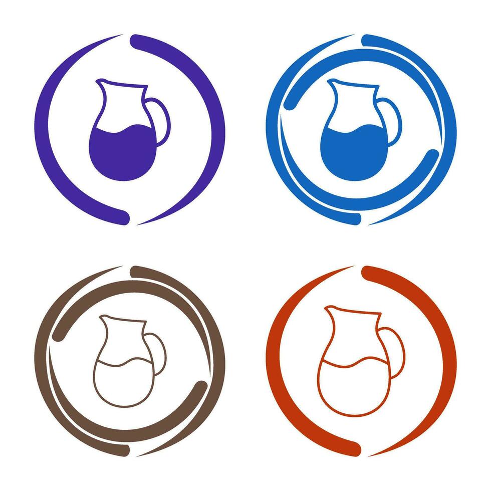 Milk Jug Vector Icon