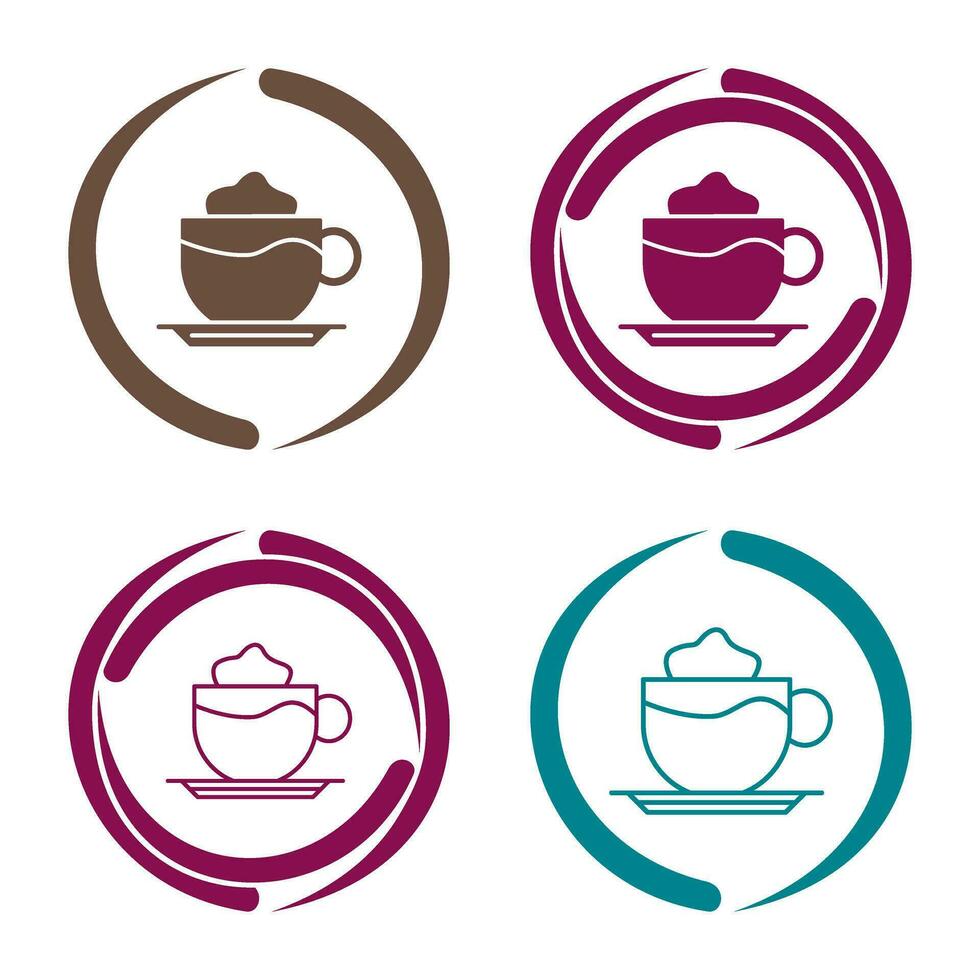 Latte Vector Icon