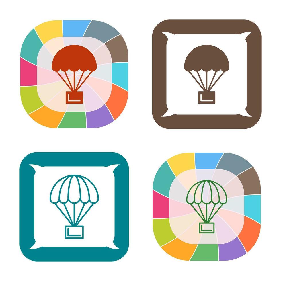 Parachute Vector Icon