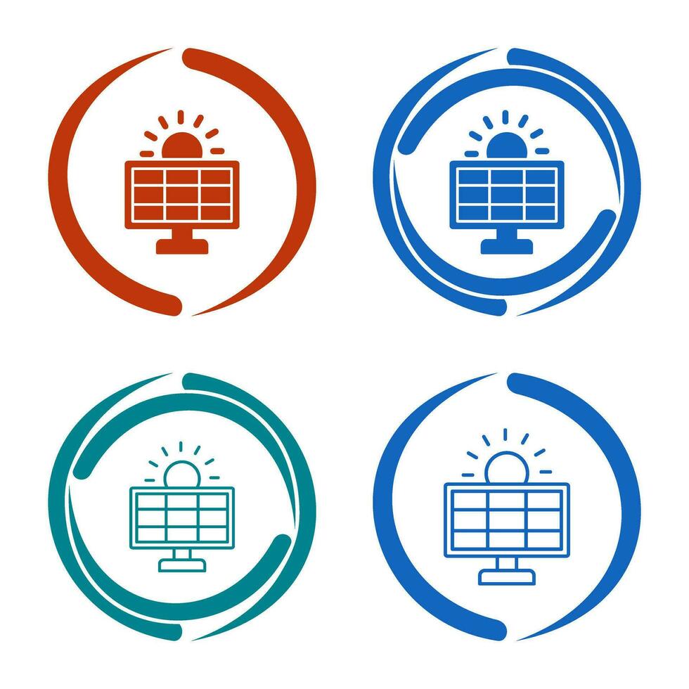 icono de vector de sistema solar