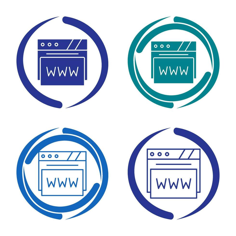 Web Browser Vector Icon