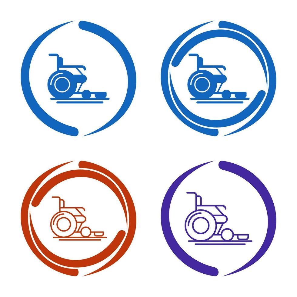 Wheel Chair Vector Icon