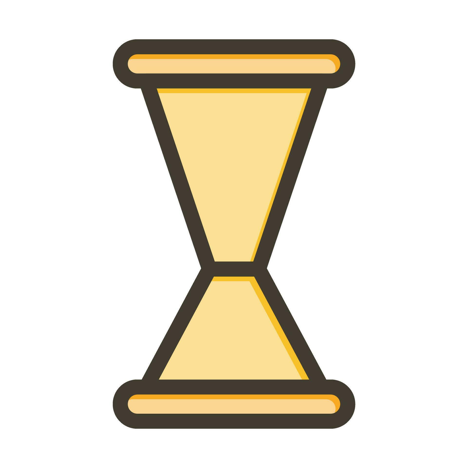 Jigger Vector Thick Line Filled Colors Icon For Personal And Commercial