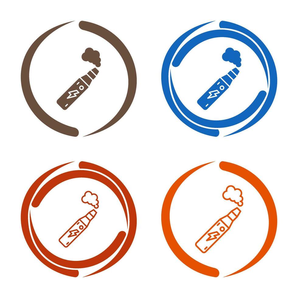 Electronic Cigarette Vector Icon