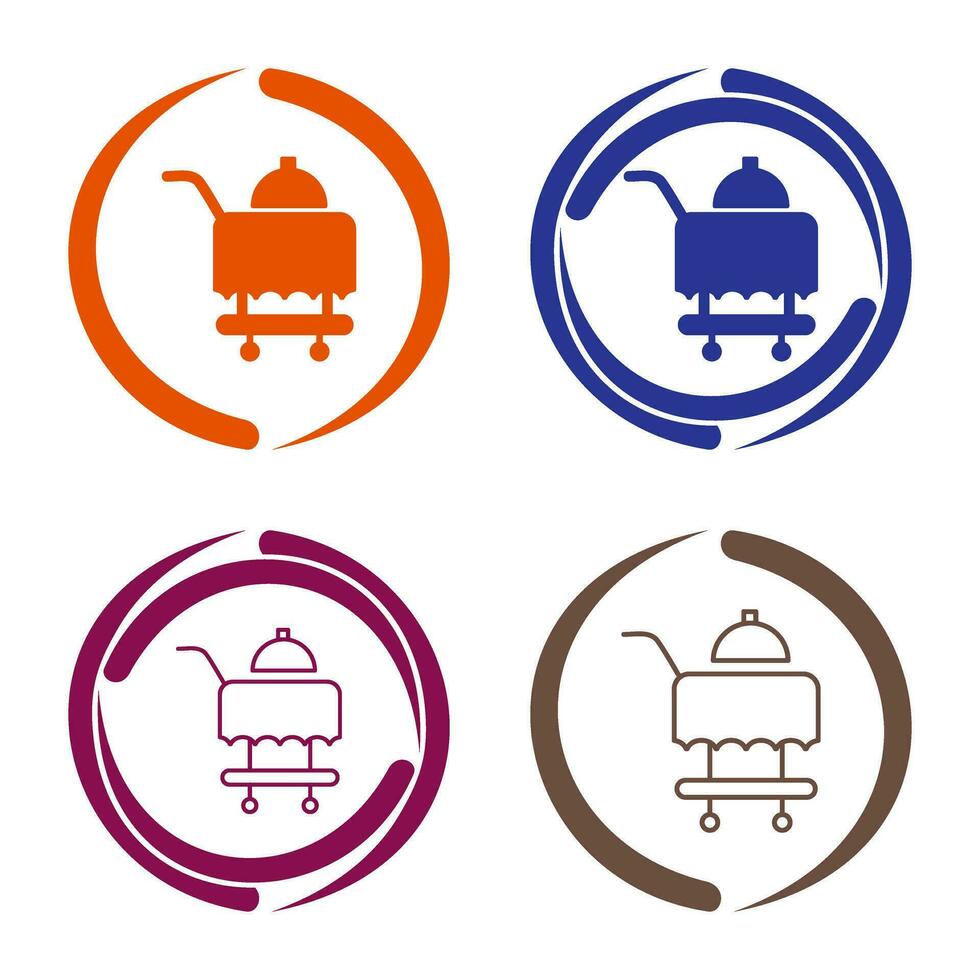 Room Service Vector Icon