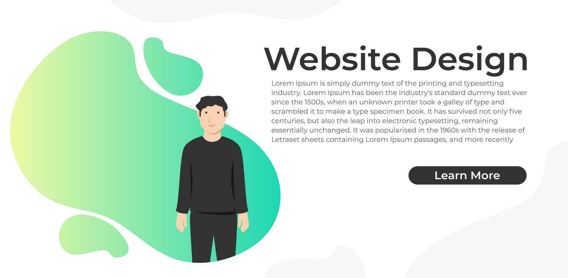 Landing Page Design Inspiration For Your Next Layout vector