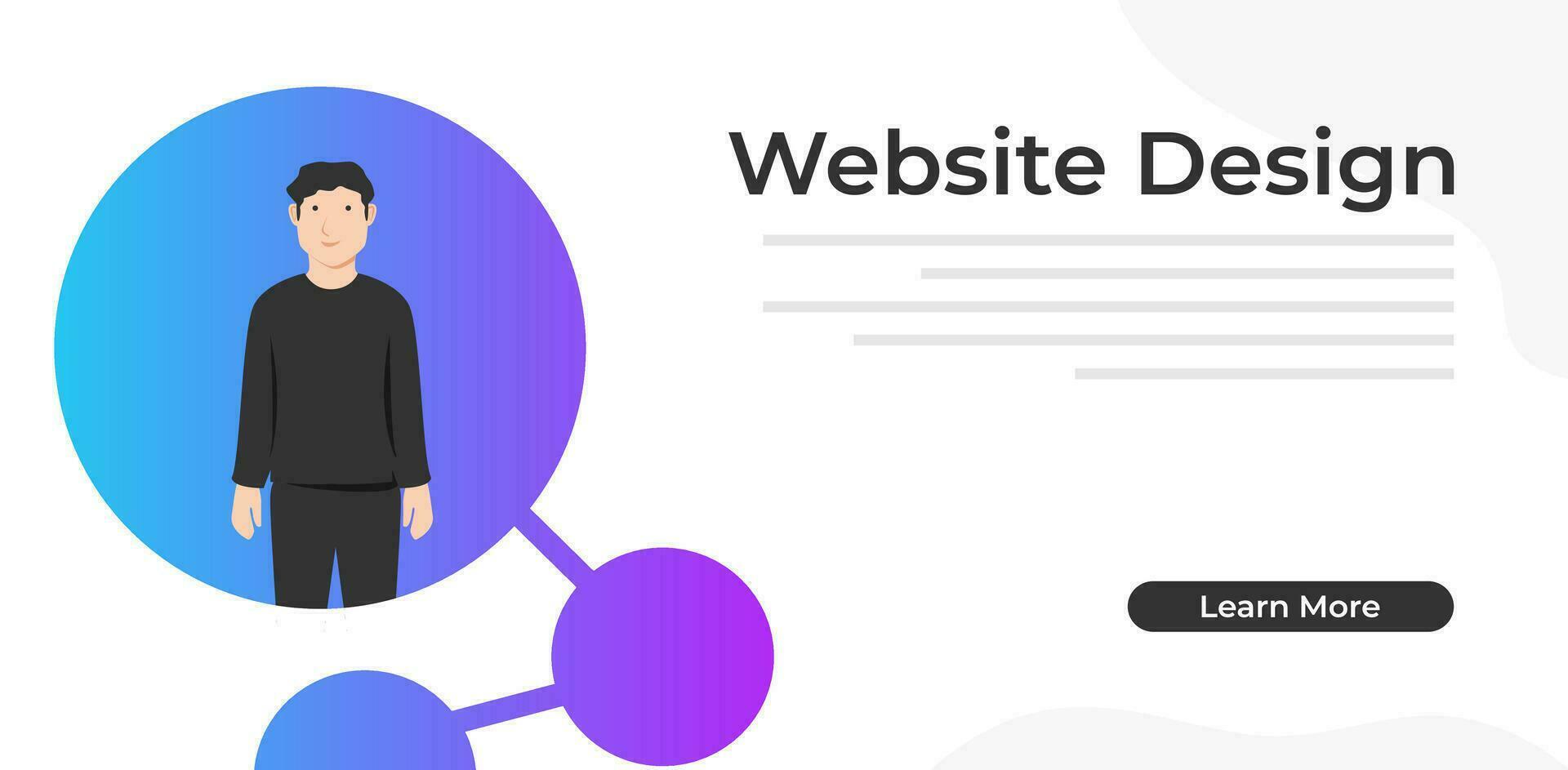 Landing Page Design Inspiration For Your Next Layout vector