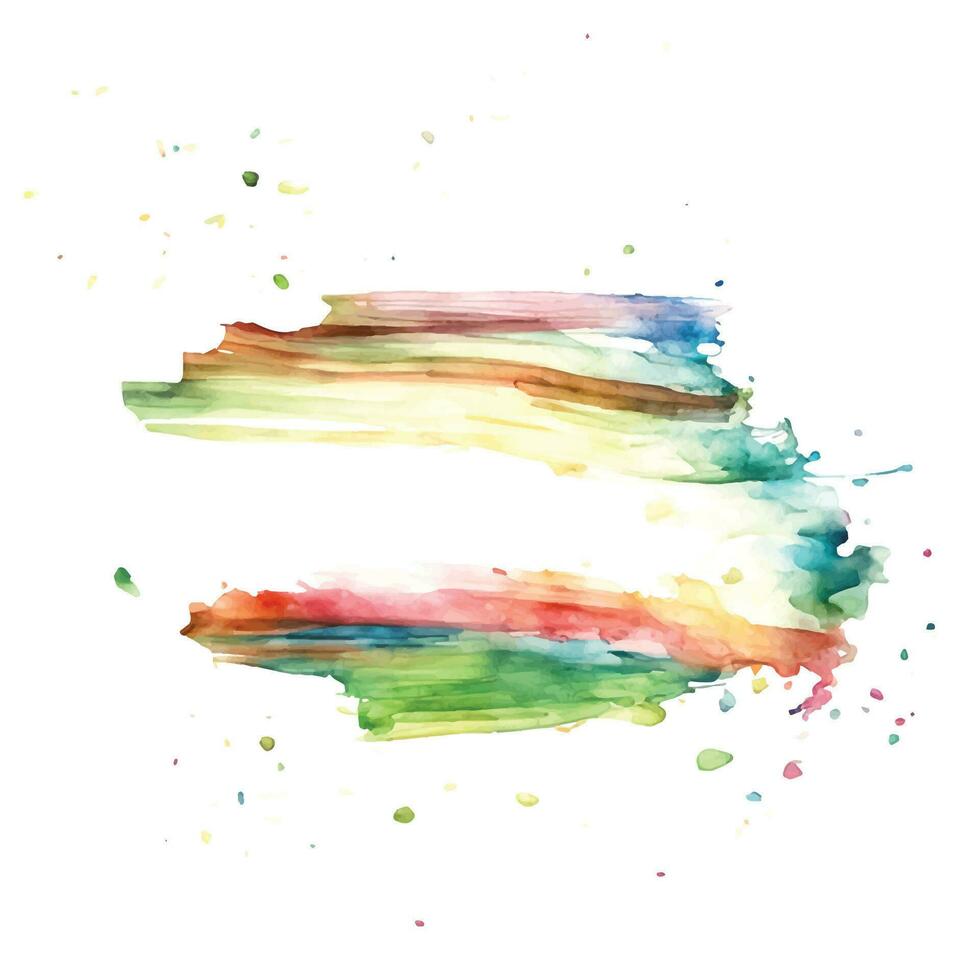 Watercolor stains abstract background vector