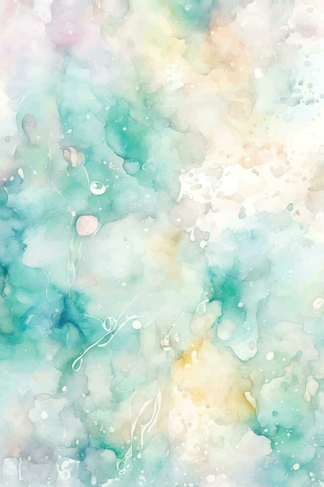 Watercolor stains abstract background vector