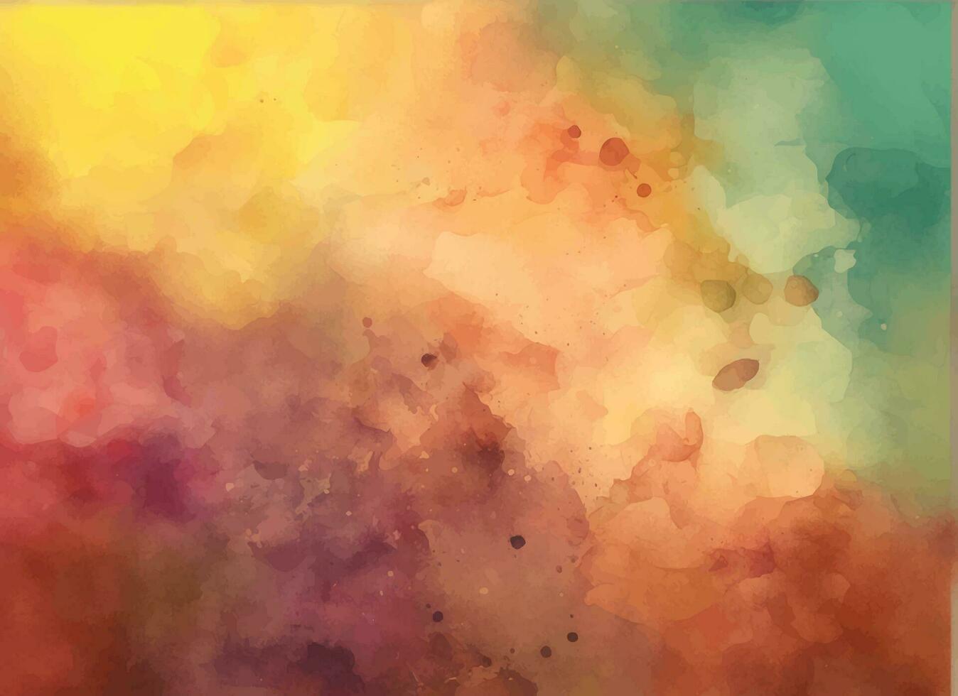 Watercolor stains abstract background vector