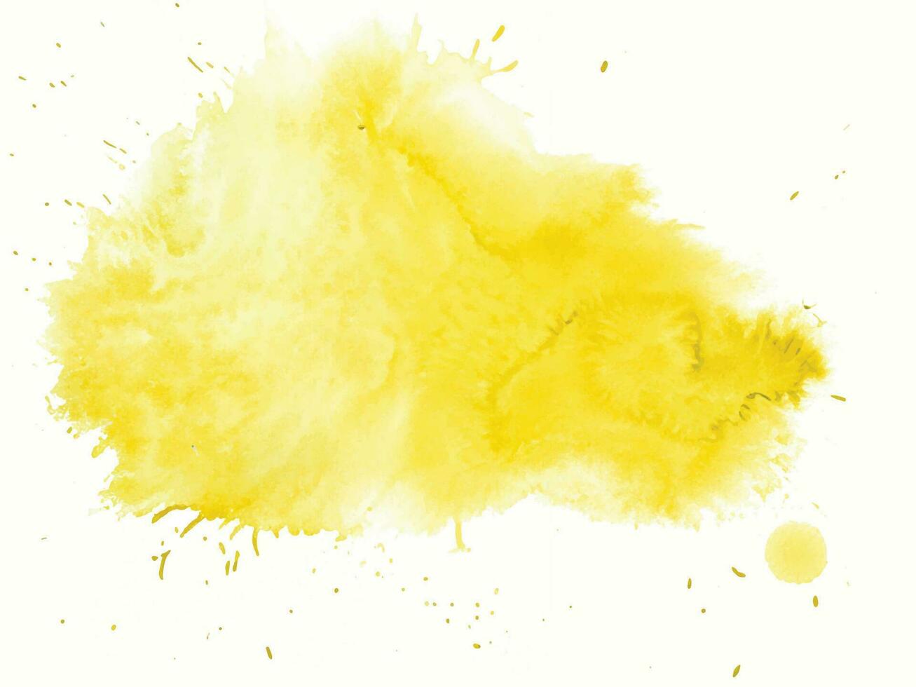 Watercolor splash stain background vector