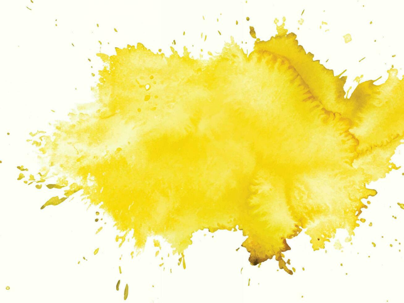 Watercolor splash stain background vector